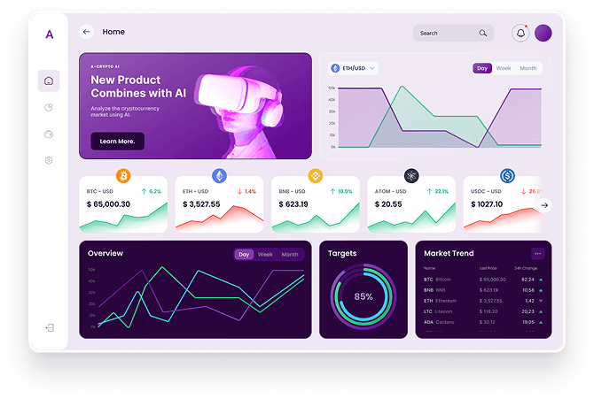 Crypto Trading Dashboard